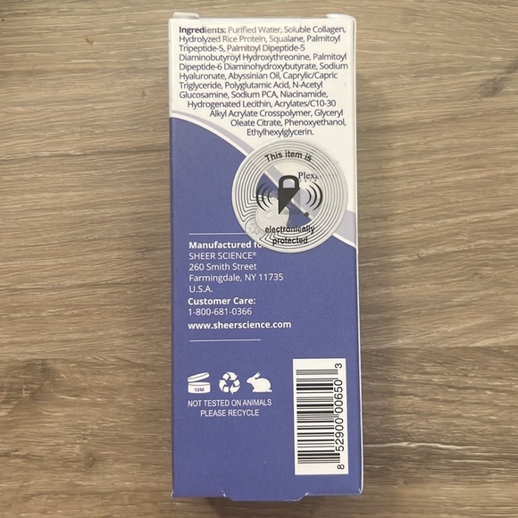 Plexaderm Night Time Collagen Peptide Serum 30mL / 1 fl oz - New in Box! - Picture 2 of 2